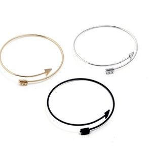 Arrow Wrap Bangle Bracelets set of 3